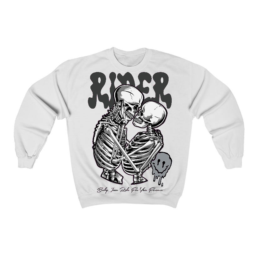 Fear 4s Flontae Crewneck Sweatshirt Rider Graphic