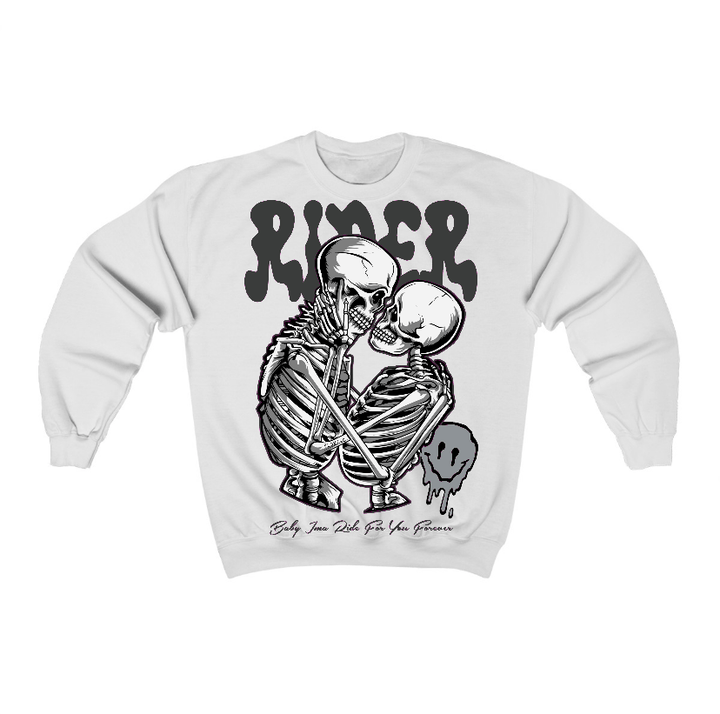 Fear 4s Flontae Crewneck Sweatshirt Rider Graphic