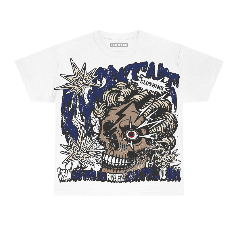 Deep Royal Blue 1s Flontae T-Shirt Dream Graphic