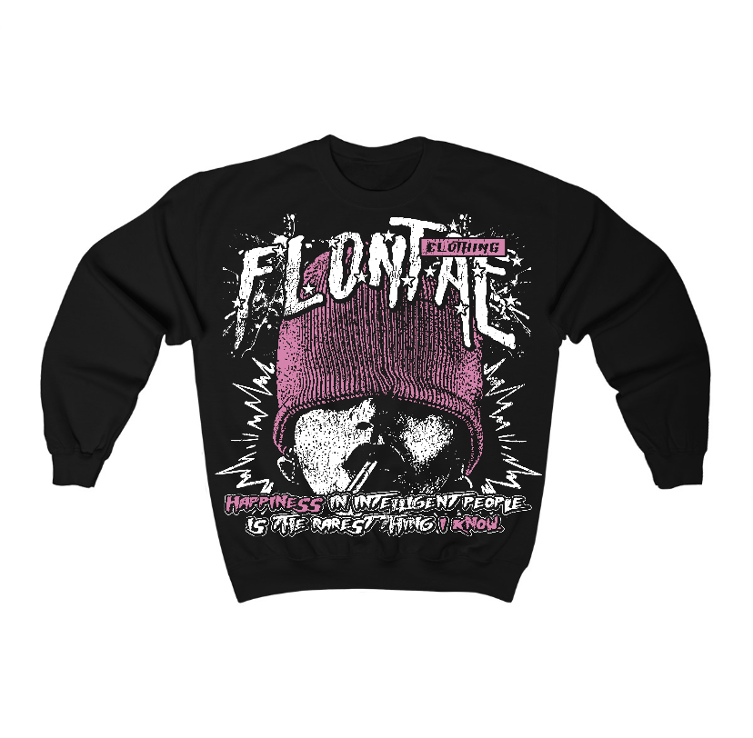 Orchid 4s Flontae Crewneck Sweatshirt Furious Graphic