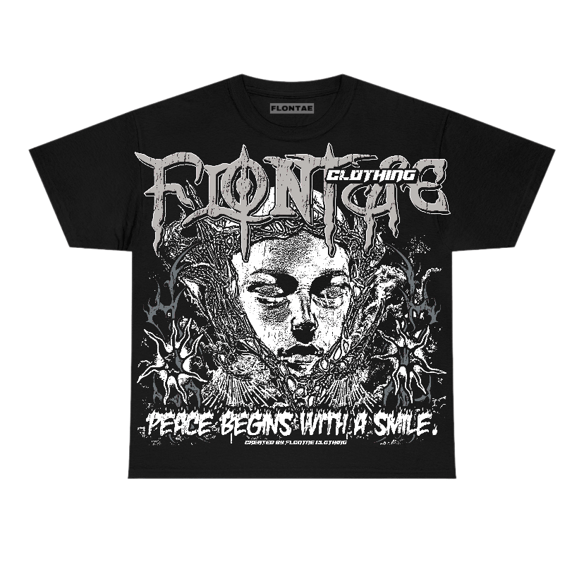 Cool Grey 9s Flontae T-Shirt Keep Peace Graphic