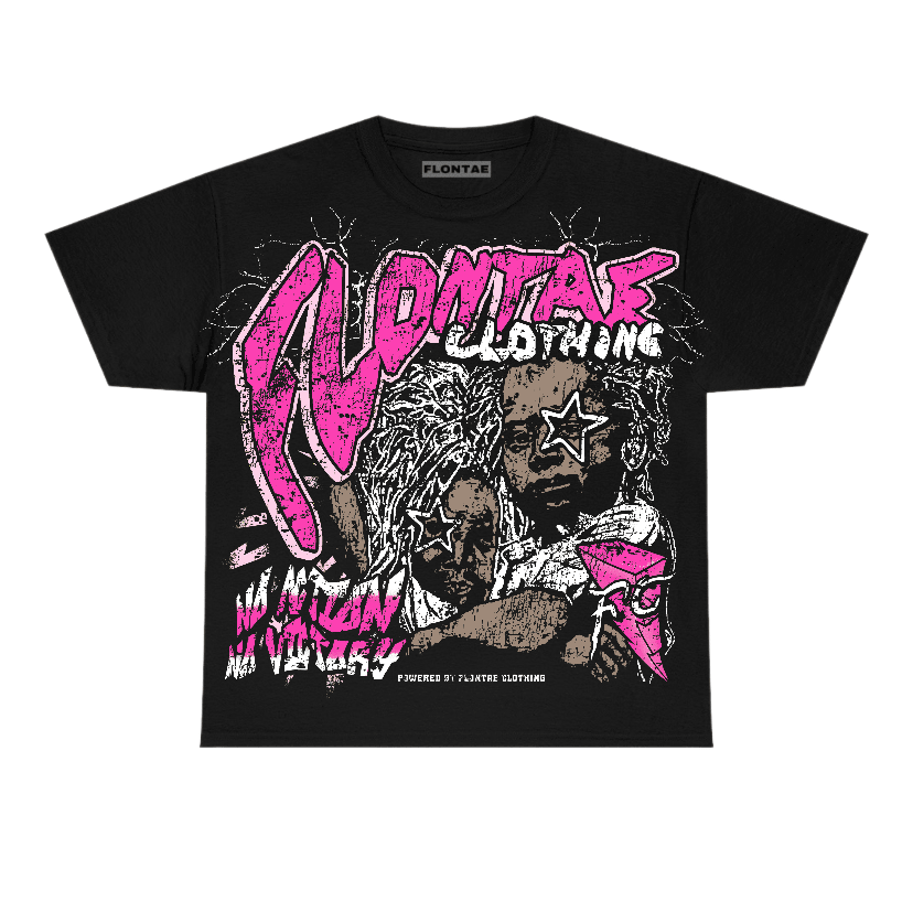Triple Pink Dunk Low Flontae T-Shirt No Action Graphic