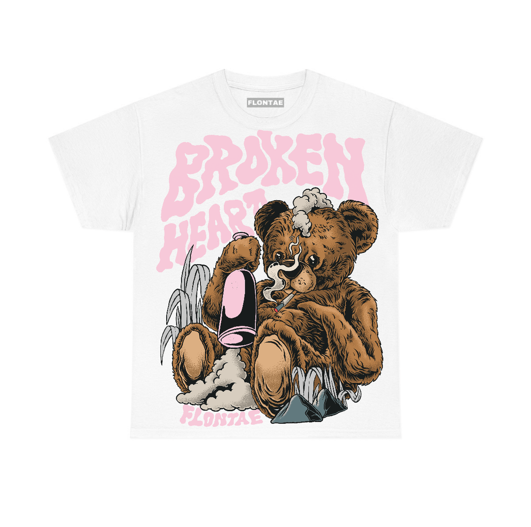 35th Anniversary 5s Flontae T-Shirt Broken Heart Graphic