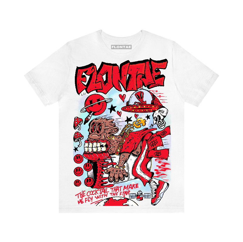 Cherry 11s Flontae T-Shirt I Believe Graphic