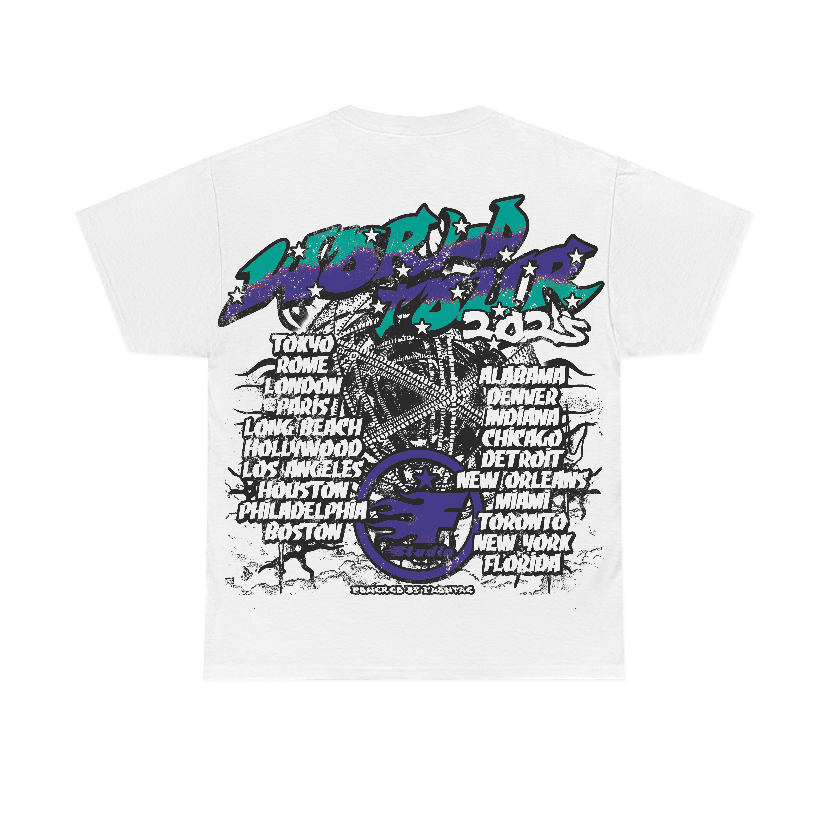 Grape 5s Flontae T-Shirt No Victory Graphic