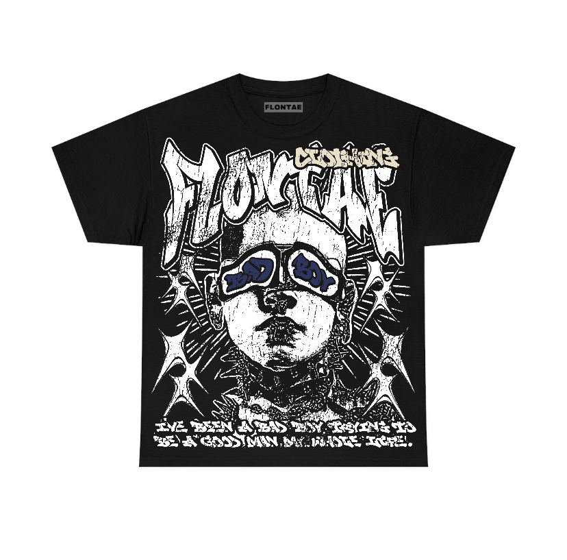 Deep Royal Blue 1s Flontae T-Shirt Be Good Graphic