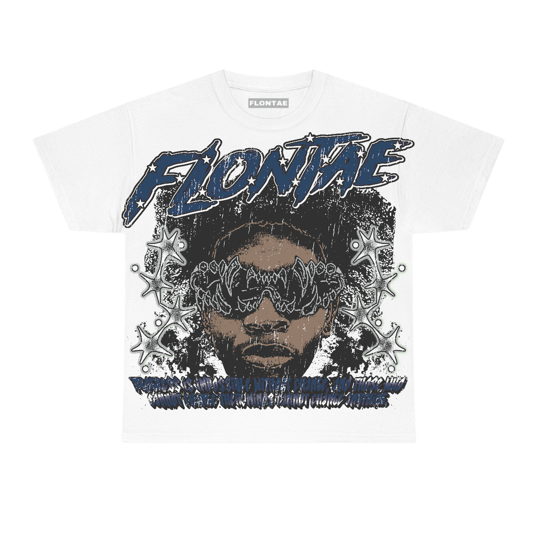 French Blue 12s Flontae T-Shirt Stay Hopeful Graphic