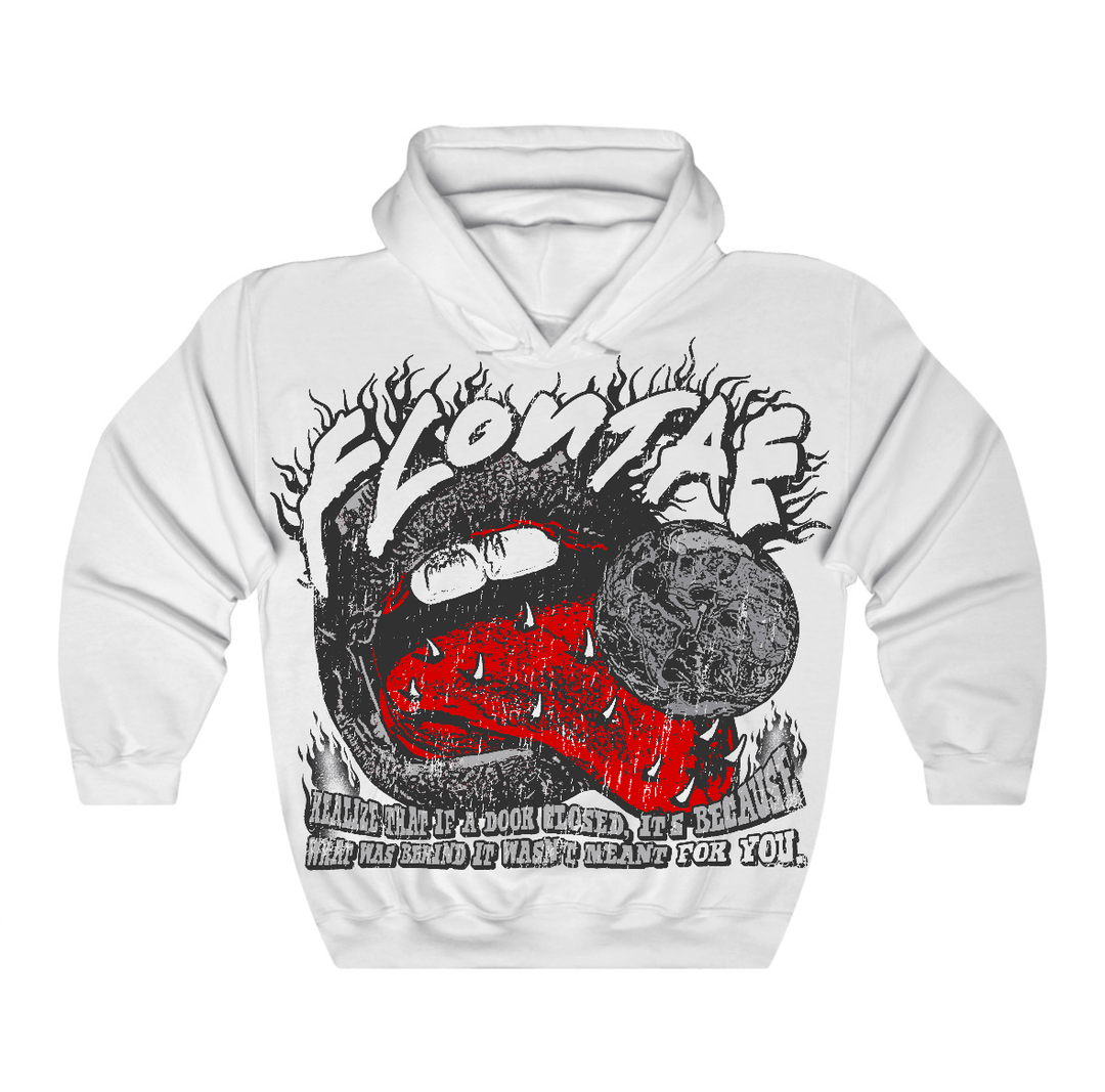 White Cement 4s Flontae Hoodie Don't Worry Graphic