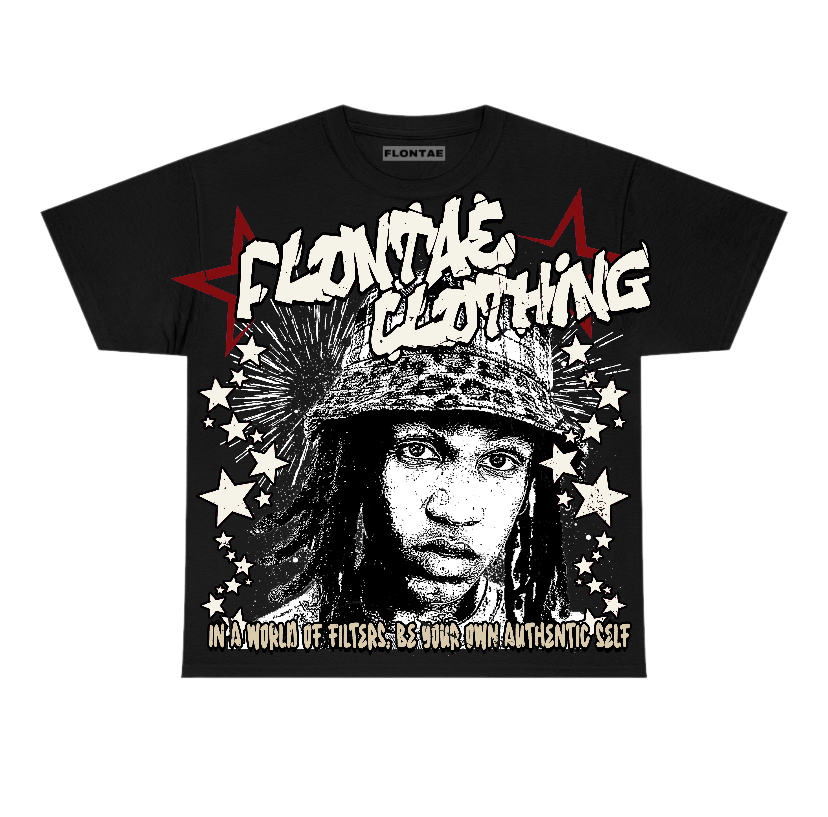Cinnabar 1s Flontae T-Shirt Be Yourself Graphic