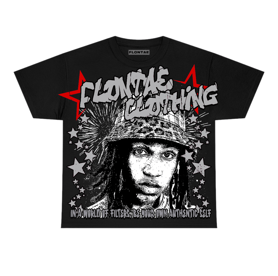 White Cement 4s Flontae T-Shirt Be Yourself Graphic