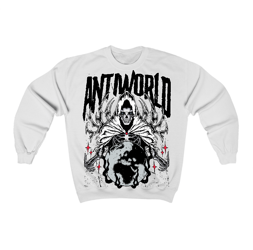 Black Metallic Reimagined 5s Flontae Crewneck Sweatshirt Lonely Graphic