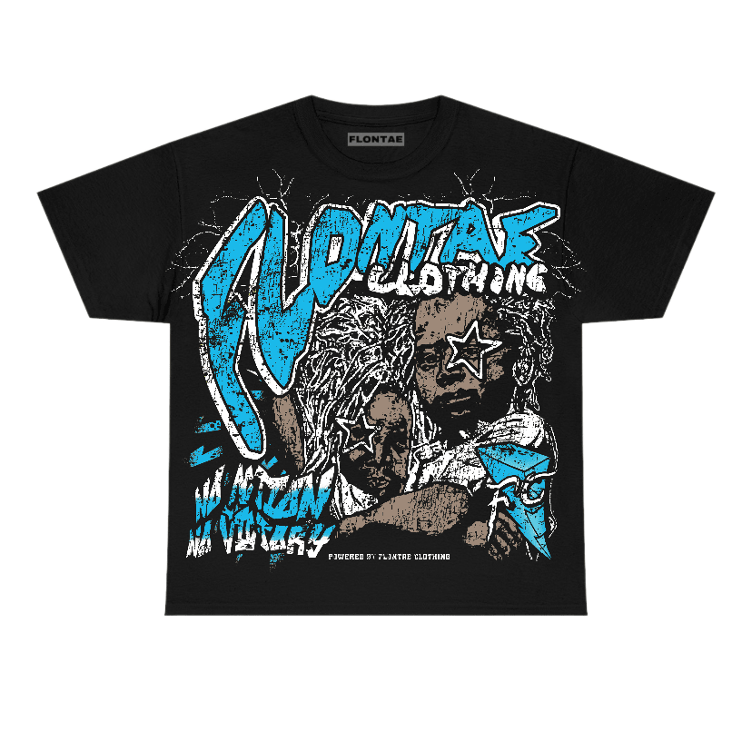 Powder Blue 9s Flontae T-Shirt No Action Graphic