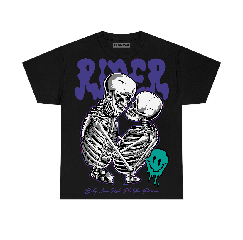 Grape 5s Flontae T-Shirt Rider Graphic
