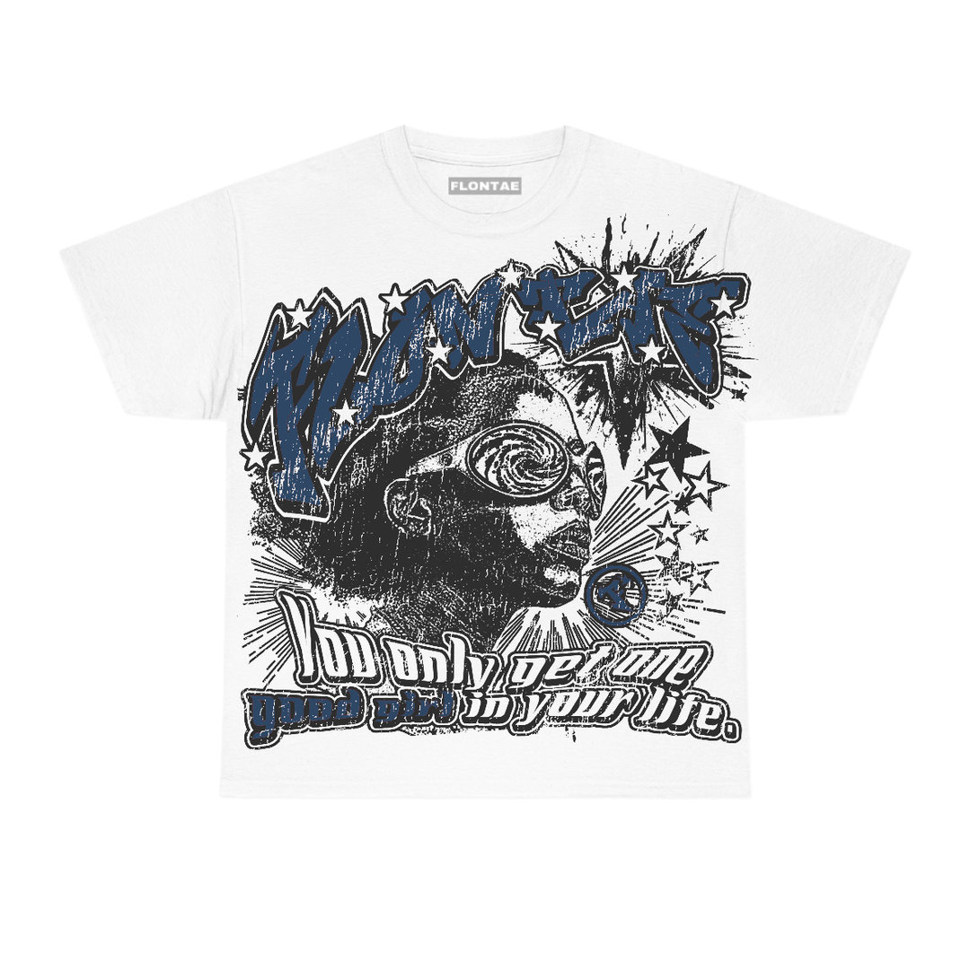 French Blue 12s Flontae T-Shirt Good Girl Graphic