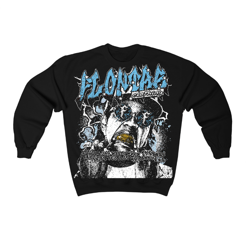 Legend Blue 11s Flontae Crewneck Sweatshirt Annoy Graphic