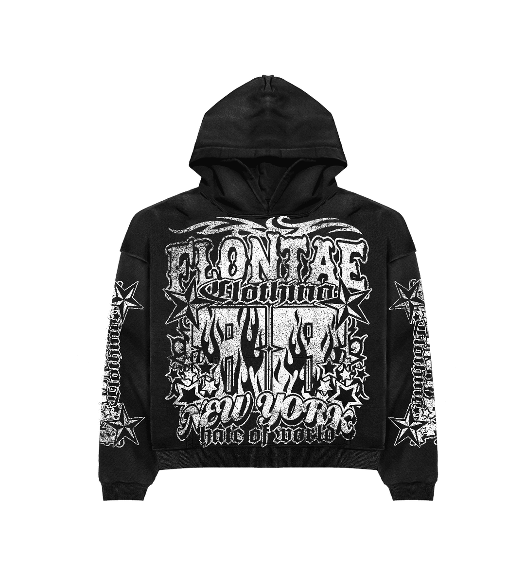 Flontae Hoodie Peaceful Earth Graphic