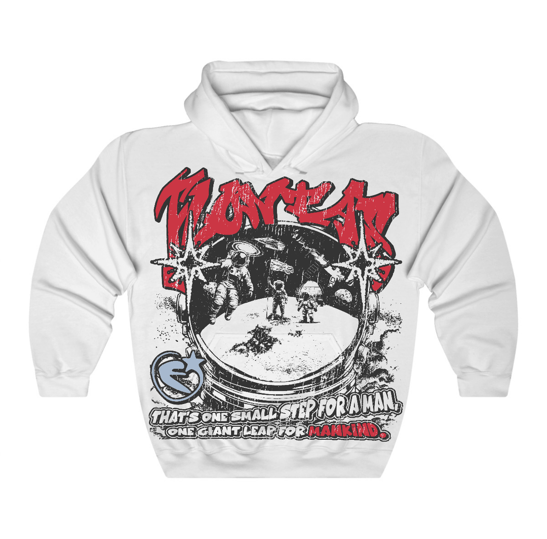 Fire Red “Black Tongue” 5s Flontae Hoodie Be Proud Graphic