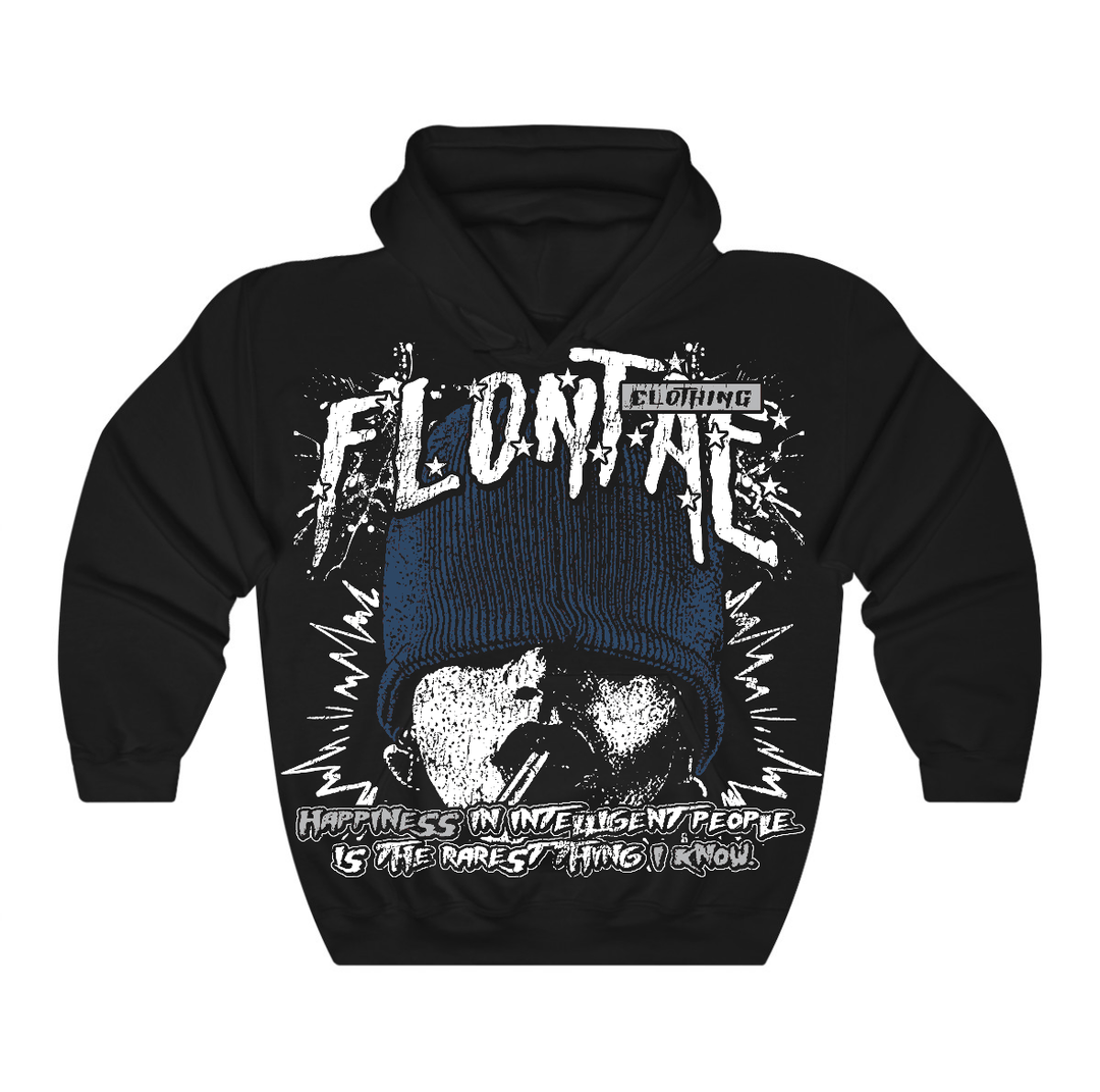 French Blue 12s Flontae Hoodie Furious Graphic