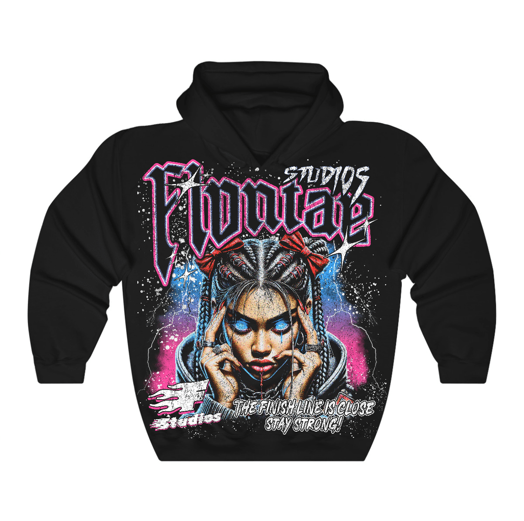 Flontae Hoodie Stay Strong Graphic