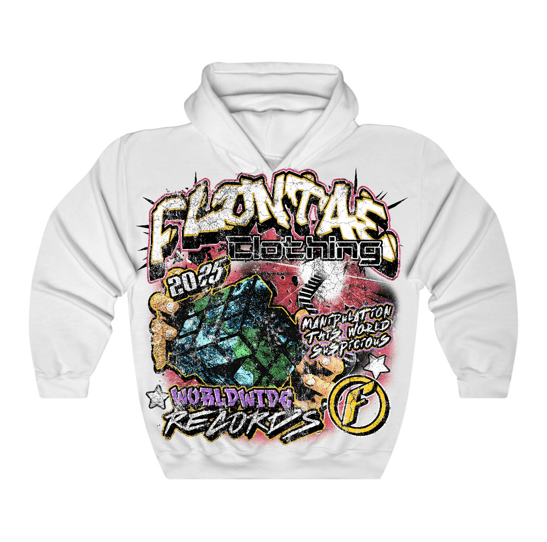 Flontae Hoodie Something’s Strange Graphic