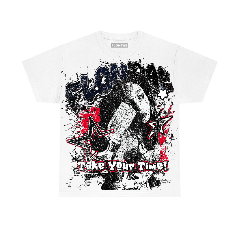Bred 11s Low Flontae T-Shirt Be Patient Graphic