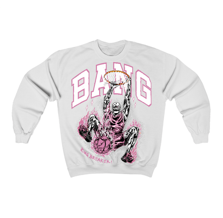 Orchid 4s Flontae Crewneck Sweatshirt Get Up Graphic