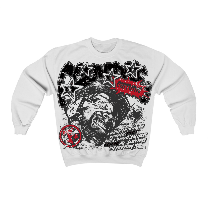Flu Game 12s Flontae Crewneck Sweatshirt Be Unique Graphic