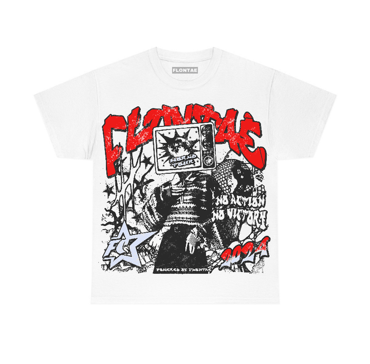 Cherry 11s Flontae T-Shirt No Victory Graphic