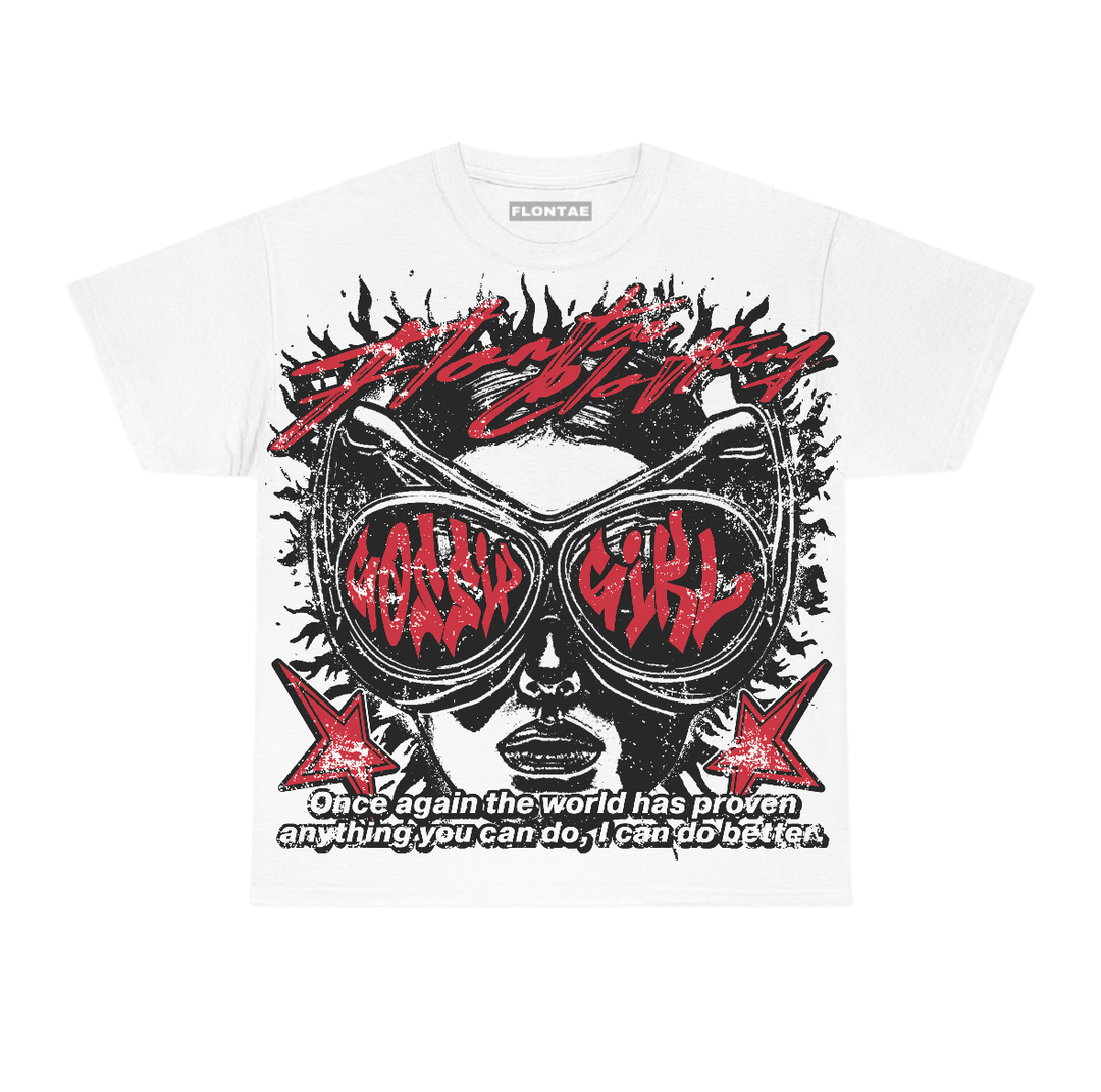 Fire Red “Black Tongue” 5s Flontae T-Shirt Be Better Graphic