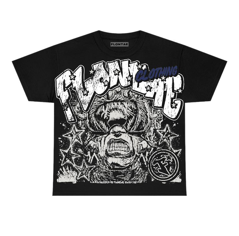 Deep Royal Blue 1s Flontae T-Shirt No Composure Graphic