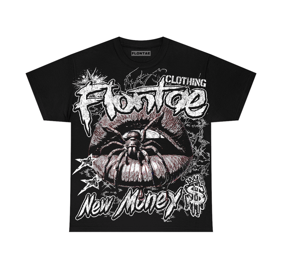 White Cement 4s Flontae T-Shirt All Mouth Graphic