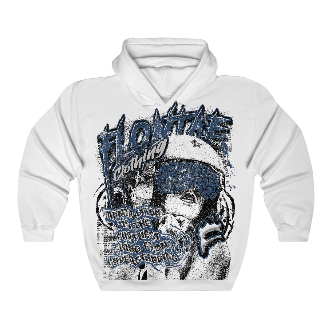 French Blue 12s Flontae Hoodie Understand Graphic
