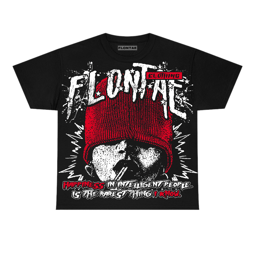 Bred 11s Low Flontae T-Shirt Furious Graphic