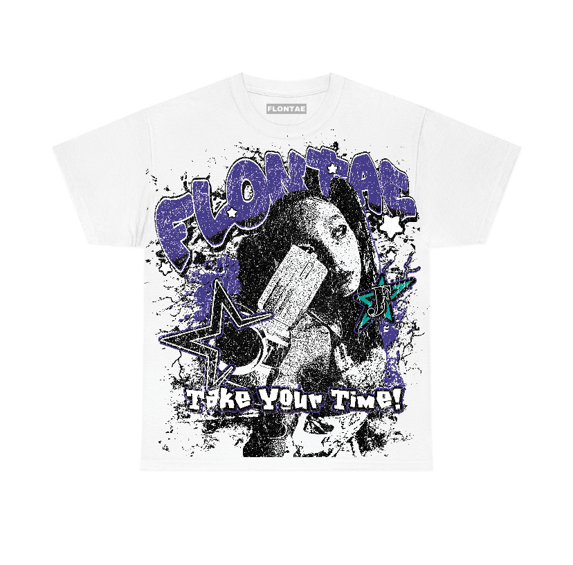 Grape 5s Flontae T-Shirt Be Patient Graphic