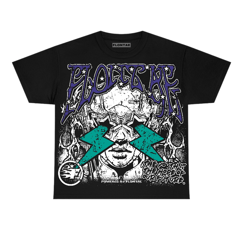 Grape 5s Flontae T-Shirt Just Chill Graphic
