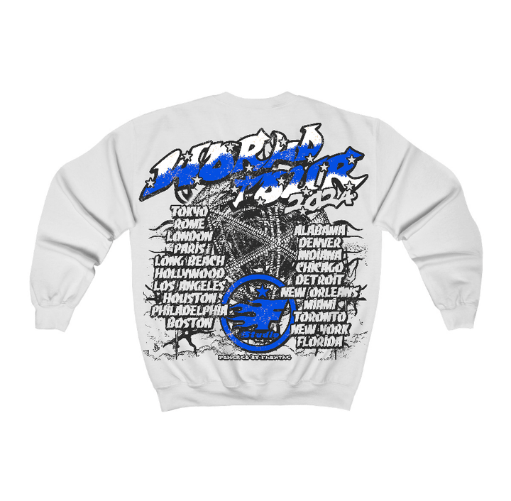 Blueberry 12s Flontae Crewneck Sweatshirt No Victory Graphic