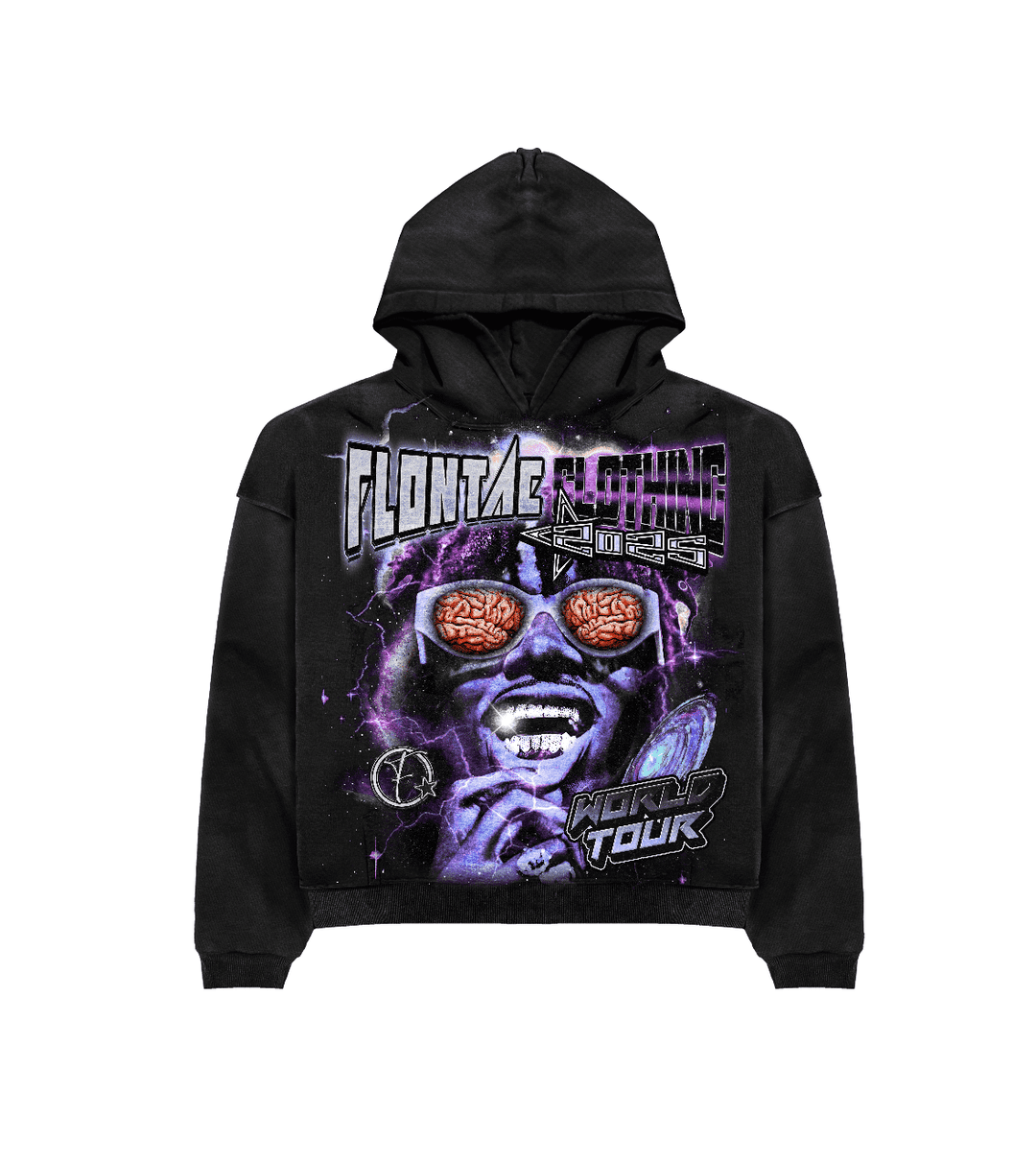 Flontae Hoodie No Outcome Graphic