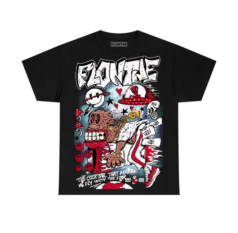 Red Taxi 12s Flontae T-Shirt I Believe Graphic