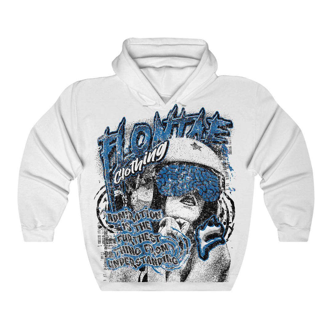 Military Blue 4s Flontae Hoodie Understand Graphic