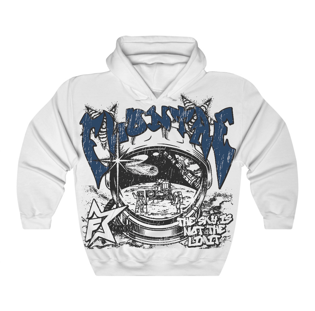 French Blue 12s Flontae Hoodie Stay Ahead Graphic