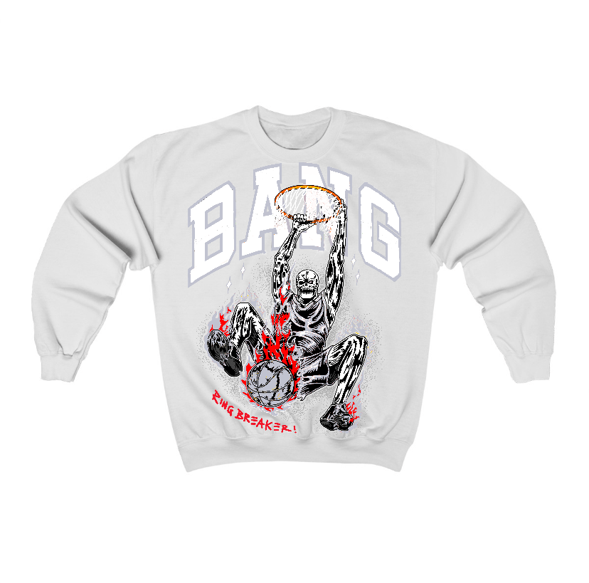 Black Cement 3s Flontae Crewneck Sweatshirt Get Up Graphic