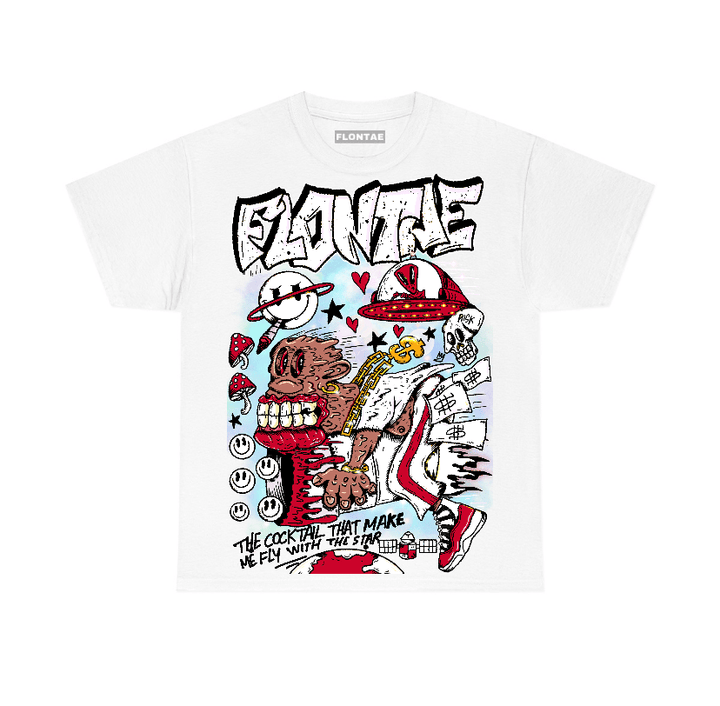 Red Taxi 12s Flontae T-Shirt I Believe Graphic