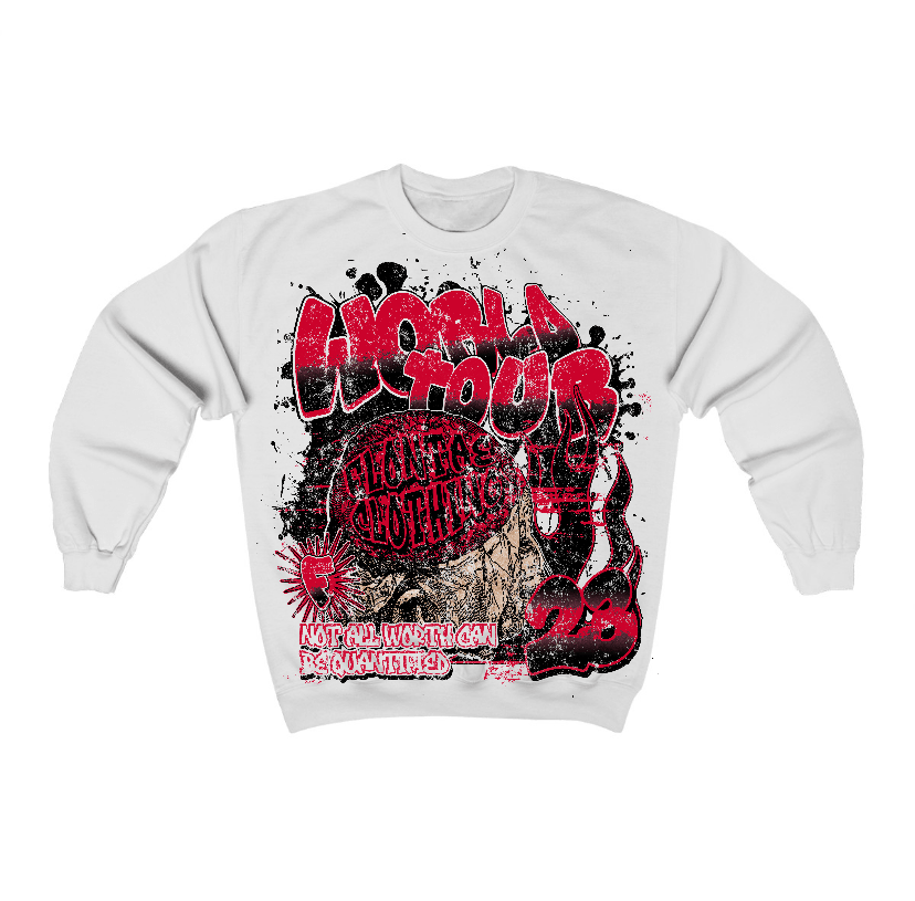 85 Bred 1s Flontae Crewneck Sweatshirt Intelligence Graphic