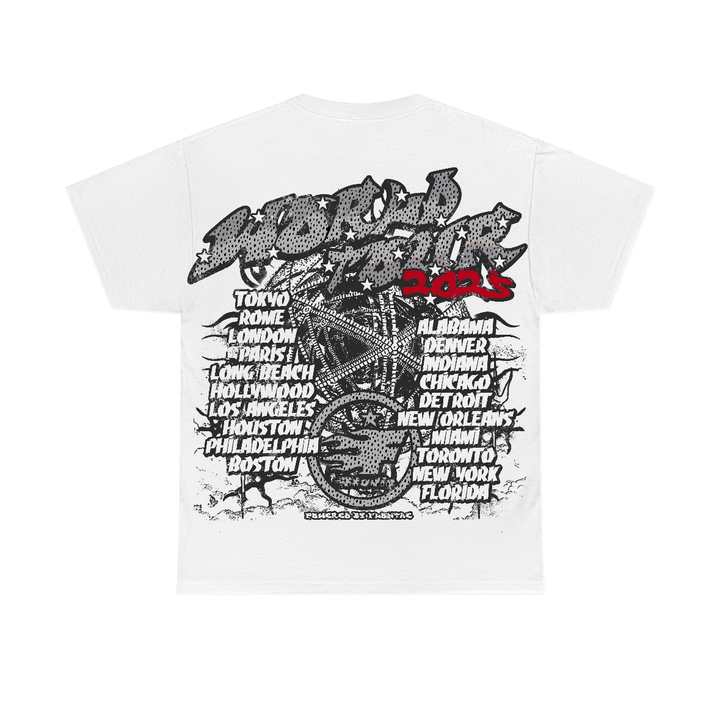 White Cement 4s Flontae T-Shirt No Victory Graphic