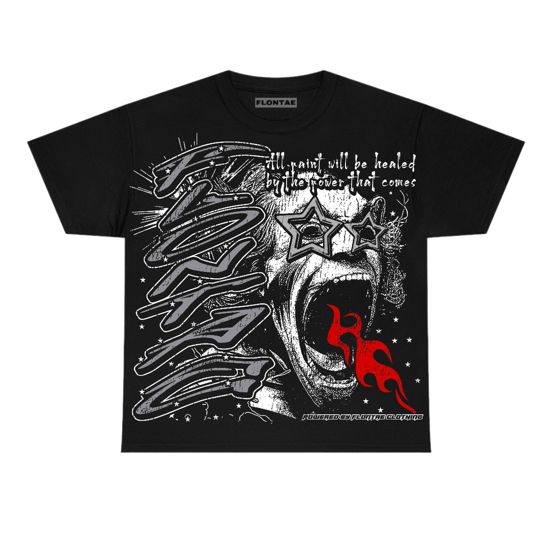 White Cement 4s Flontae T-Shirt Wonder Graphic