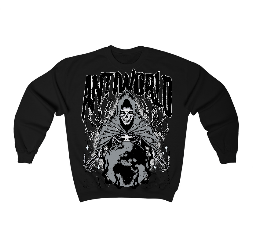 Fear 4s Flontae Crewneck Sweatshirt Lonely Graphic