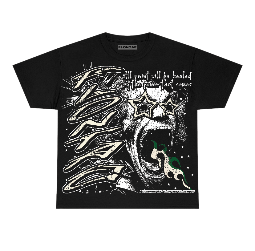 Pine Green 13s Flontae T-Shirt Wonder Graphic
