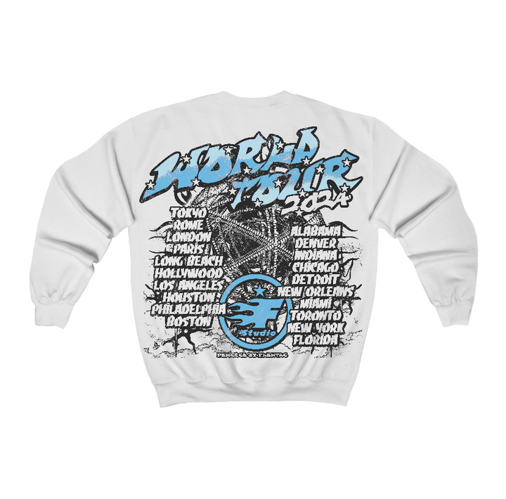 Legend Blue 11s Flontae Crewneck Sweatshirt No Victory Graphic