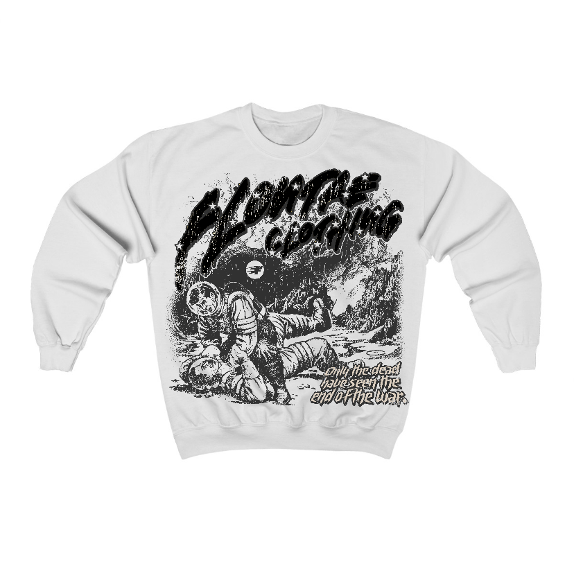 Reverse Metallic 5s Flontae Crewneck Sweatshirt I Want To Know Graphic