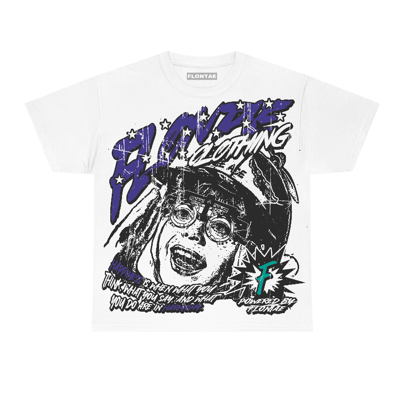 Grape 5s Flontae T-Shirt Always Smile Graphic